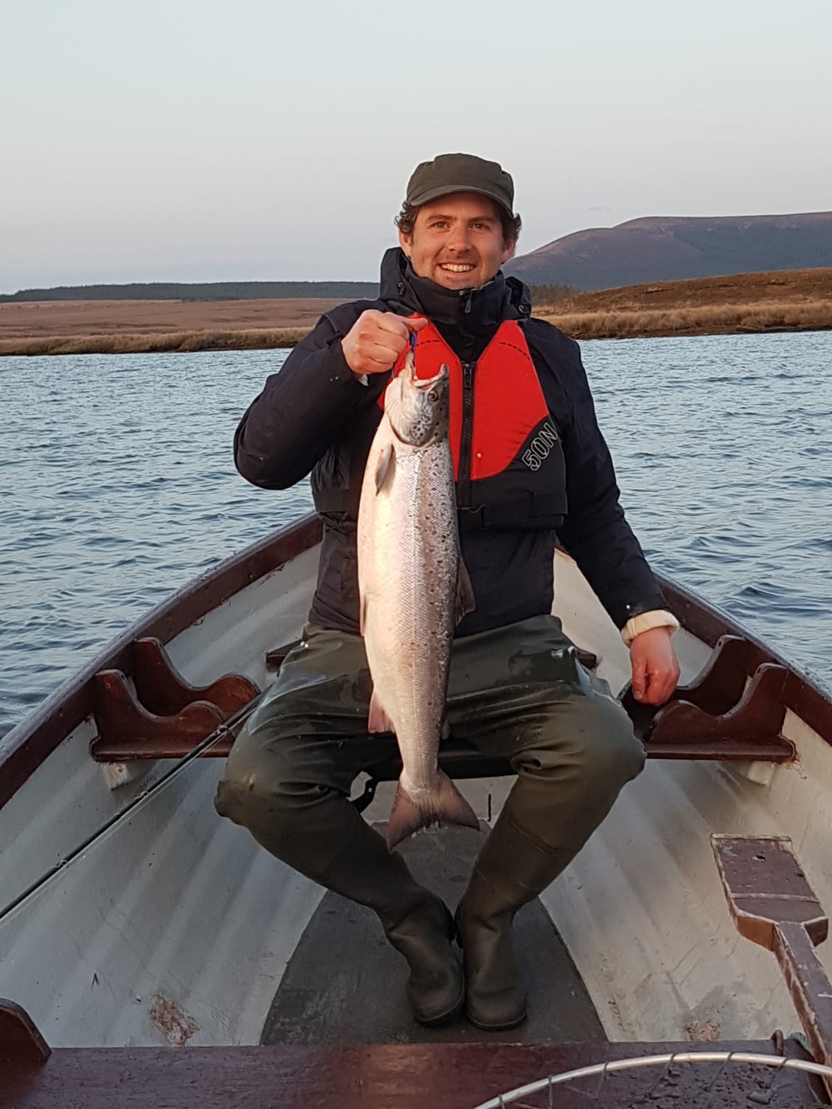 Carrowmore Lake - The great start continues with some cracking Salmon ...